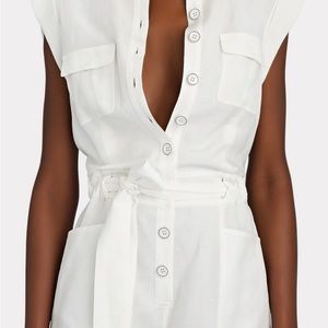 NWT Intermix Juliet Tie-Waist Romper